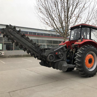 Farm Trencher Chain Trencher Tractor Trenching Machine