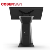 Cosun 55 дюймов компьютерный мультимедийный дисплей для внутреннего цифрового стола интерактивный стоячий сенсорный экран Android информационный киоск