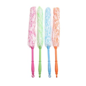 Outil de nettoyage en fibres pour dépoussiérer, pour la maison, la cuisine, l'hôtel, écologique, couleurs aléatoires, manche court et épais - Product Image 5