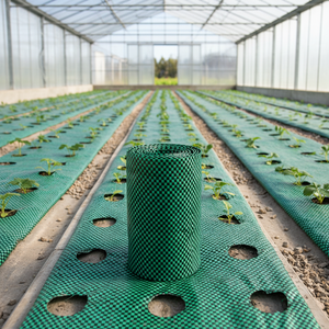 Tapis paysager anti-mauvaises herbes robuste à prix d'usine - Couverture de <span class=keywords><strong>sol</strong></span> verte pour l'empêchement des adventices et la rétention de l'humidité - Product Image 1