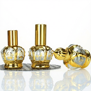 Botella de Aceite Personalizada de Oriente Medio, 10 ml, para Cosméticos y Perfumes, de Vidrio Transparente, Vacía, con Pulverizador y Varilla de Vidrio - Product Image 2