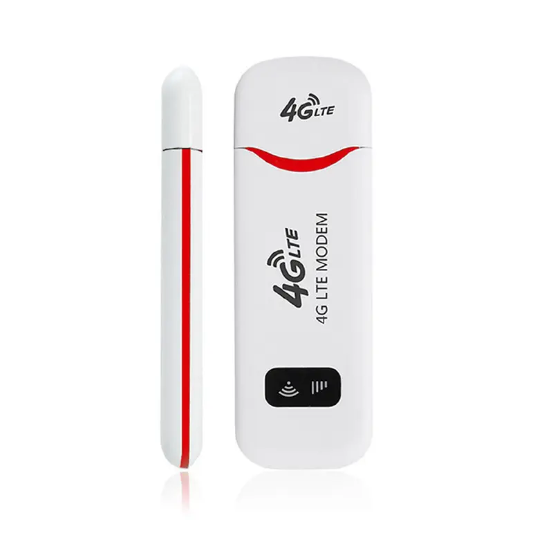Adaptor USB LTE Seluler Wifi, Adaptor LTE USB 4G LTE dengan Slot Kartu Sim Pembuka Kunci