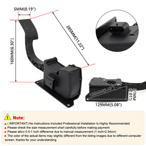 Pedal de acelerador electrónico para Polaris Ranger RZR 14-19, pieza de actualización 4014042 - Product Image 5