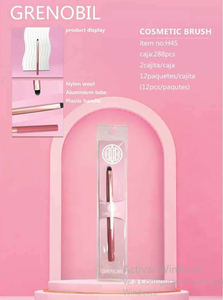 Set di pennelli per trucco Grenobil, 288 pezzi, setole sintetiche, manico in metallo, ghiera piatta per l'applicazione del trucco - Product Image 3