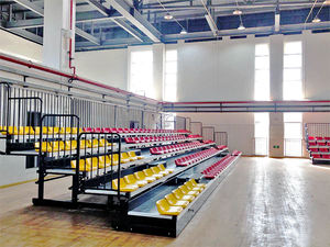 도매 그랜드 스탠드 텔레스코픽 탈착식 표백제 의자 경기장 플라스틱 시트 스포츠 및 엔터테인먼트 공장 가격 - Product Image 2