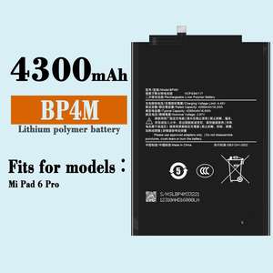 BP50 Mi Pad 6s Pro <span class=keywords><strong>Tablet</strong></span> cep telefonu kullanımı için büyük kapasiteli şarj edilebilir lityum pil stokta - Product Image 3