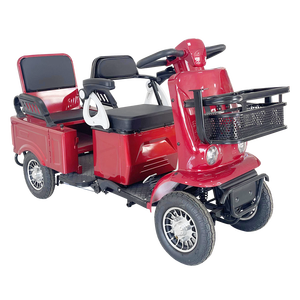Vehículo Eléctrico Compacto S8 de 4 Ruedas para el Hogar, 2 Pasajeros, Motor sin Escobillas de 60V, Asiento Abatible, Espacio de Carga para Compras y Viajes Cortos - Product Image 2