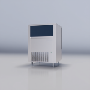 Máquina de Hielo de 130W R290 Refrigerada por Agua, Cubos de Hielo Completos, 838x740x1070mm - Product Image 2