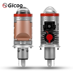 ไฟหน้า LED โปรเจคเตอร์เลนส์ขนาดเล็กสำหรับรถยนต์รถจักรยานยนต์รถบรรทุก 12V 6000K 3000K 4300K 90W 20000LM ติดตั้งเพิ่ม/อัพเกรด - Product Image 2