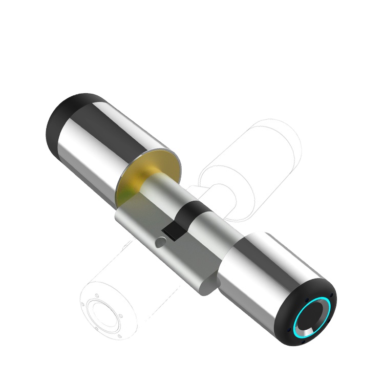 Лидер продаж, дистанционный дверной замок с приложением для отпечатков пальцев для блокировки евроцилиндра