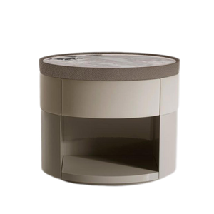 Table de chevet de meubles sur mesure cadre de nuit en pierre de marbre naturel lit de chambre adapté - Product Image 4