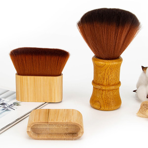 Cepillo para cortapelos de bambú, cepillo de limpieza multifuncional para uso doméstico con mango de madera - Product Image 3
