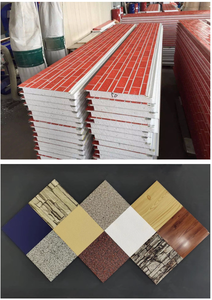 Panel <span class=keywords><strong>de</strong></span> Revestimiento Metálico <span class=keywords><strong>de</strong></span> Alta Resistencia <span class=keywords><strong>de</strong></span> 25 mm, Revestimiento <span class=keywords><strong>de</strong></span> Pared Exterior con Aislamiento Térmico, Panel Sándwich <span class=keywords><strong>de</strong></span> <span class=keywords><strong>Poliuretano</strong></span> Ignífugo <span class=keywords><strong>de</strong></span> Fábrica - Product Image 3