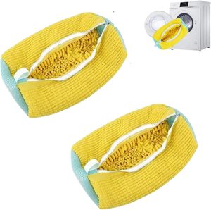 Polyester Washable Large Capacity Reusable Shoe Washing Machine Bags Sneakers Tennis Shoes Slippers-Deep Clean <b>Storage</b> Dust Bags - Product Image 1
