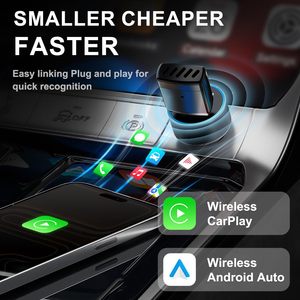 Nuovo Adattatore CarPlay con Netflix e TikTok, Stazione Wireless 4 in 1 per Toyota Prius Plus, Versione Guida a Destra, 24G RAM - Product Image 6
