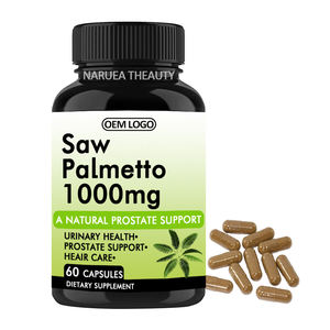 Supplément aux herbes de marque privée OEM pour hommes Capsules naturelles de palmier scie à prostate - Product Image 3