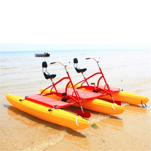 Bicicleta Acuática de <span class=keywords><strong>Pedales</strong></span> para 3 Pasajeros, Fabricada en Plástico, Bote Flotante, Catamarán en Venta - Product Image 1