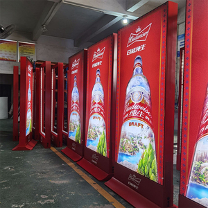 OEM ODM hiển thị quảng cáo ánh sáng Hộp thương mại hiển thị thiết kế thương mại hiển thị đứng quảng cáo ánh sáng Hộp biểu ngữ - Product Image 5