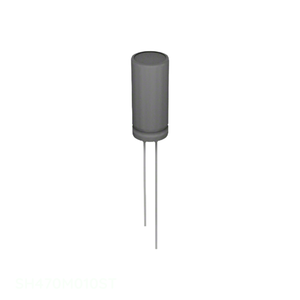 ตัวเก็บประจุแบบรัศมี th 47 uF ตัวเก็บประจุแบบ SH470M010ST 47 uF 20% 10V ผ่านรู - Product Image 1