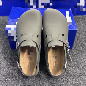 Sabots en liège en gros pour la revente, sandales à semelle souple, pantoufles d'été décontractées unisexe, sabots solides, semelle <span class=keywords><strong>de</strong></span> chaussure EVA style Birkenstock - Product Image 4