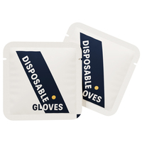 Gants jetables en plastique avec emballage personnalisé pour les cantines Cuisine de grands lots d'aliments Salle à manger Servir