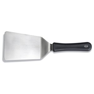 Paletta spatola para lasagne Inox (15cm) SKIN Cromo e Nero 370215 - Product Image 1