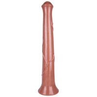 Dildo animal super long de 44 cm, pénis en plastique réaliste de grande taille, jouets sexuels pour femmes et hommes, gros pénis, jouets sexuels.