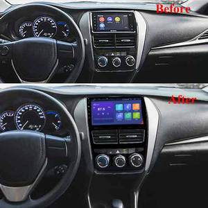 Vente en gros d'autoradios Android Auto et <span class=keywords><strong>CarPlay</strong></span> avec écran tactile multimédia DVD pour <span class=keywords><strong>Toyota</strong></span> Vios <span class=keywords><strong>Yaris</strong></span> <span class=keywords><strong>2018</strong></span>-2019 - Product Image 2