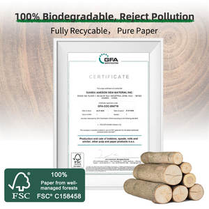 Sobres de Papel Kraft Acolchados Compostables, Bolsa de Envío Biodegradable con Acolchado de Nido de Abeja para Embalaje - Product Image 3