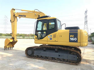 Excavatrice de 16 tonnes Komatsu PC160 Excavatrice d'occasion Komatsu PC160LC-7 PC120 PC130 PC128 PC138 - Product Image 4