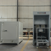 Cabine de peinture électrostatique multifonctionnelle à pulvérisation directe d'usine, cabine de peinture manuelle électrostatique, four de polymérisation haute température