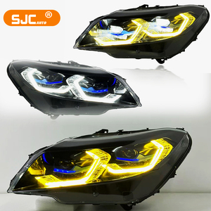 ไฟหน้าแบบเลเซอร์สองสี SJC สำหรับ Z4 E89 09-16 M4 สีเหลืองขาว ชุดไฟ DRL LED สำหรับ Z4 E89 - Product Image 2