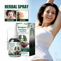 Googeer Traitement Bio Jetable à Base de Plantes pour Congestion Nasale, Rhinite et Sinusite – Nettoyant et Réparateur Corporel en Spray Nasal