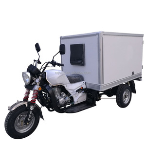 Motocicleta de Carga de Tres Ruedas Motorizada al por Mayor de Fábrica, Triciclo Motorizado con Caja Contenedora - Product Image 2