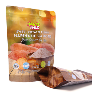 Sachet d'emballage <span class=keywords><strong>de</strong></span> poudre <span class=keywords><strong>de</strong></span> <span class=keywords><strong>patate</strong></span> <span class=keywords><strong>douce</strong></span> <span class=keywords><strong>de</strong></span> haute qualité, pochette à fermeture éclair verticale, sac d'emballage <span class=keywords><strong>de</strong></span> poudre imprimé sur mesure - Product Image 4