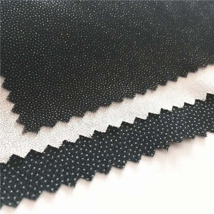 メンズスーツ用ストレッチツイル織りフュージング芯地インターフェイス可融性インターライニング生地メーカー