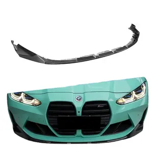 For BMW M3 G80 M4 G82 G83 Add Dry Carbon universal rear spoilers MP Style Front Bumper Lip 2021+