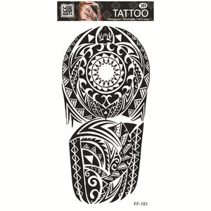 Tatuaggio Temporaneo Finto a Manica Nera, Adesivi Impermeabili per Tatuaggi Temporanei, Body <span class=keywords><strong>Art</strong></span> per Uomo Donna 3-5 giorni - Product Image 5