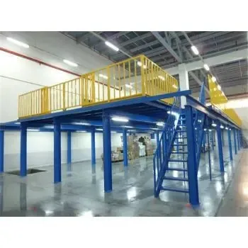 Fabrika fiyat özelleştirilmiş çelik ağır depo çok düzeyli depolama ofis platformu asma kat raf sistemi