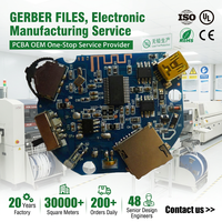 Servicio de PCBA Electrónico Personalizado, Servicio Llave en Mano, Circuito Impreso Gerber, PCBA Personalizado, Ensamblaje SMT, Fabricante de PCBA