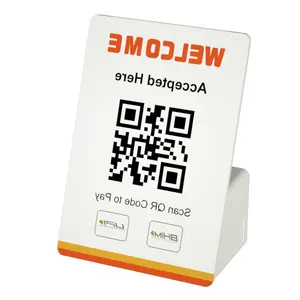 BSJ Cloud Payment Speaker Payment Vice Broadcast Speaker Display Mini Display Device Barcode Static Qr Code Payment