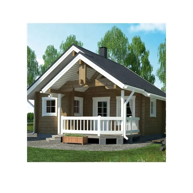 Goedkope Prefab Houten Huizen/Houten Chalet/Resorthuis