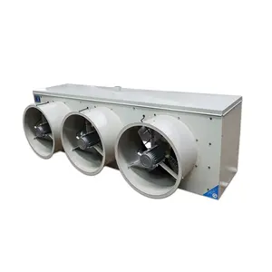Endüstriyel evaporatif HAVA SOĞUTUCU ekipman soğutucu oda evaporatif soğutma sistemi hava soğutmalı su defrost evaporatör yürümek