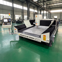 Mesin Router CNC Pintu Logam 1300x3000mm, Mesin Penggiling Gerbang Villa Tugas Berat dengan Meja yang Dapat Disesuaikan dan Penjepit Vakum
