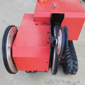 Machine de découpe de pierre industrielle à fil diamanté sur chenilles électriques pour béton, pierre, <span class=keywords><strong>granit</strong></span>, roche et carrière - Product Image 4
