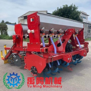 Machine intégrée de labourage, fertilisation <span class=keywords><strong>et</strong></span> semis rotative pour blé à 12 rangs, petite <span class=keywords><strong>semoir</strong></span>-<span class=keywords><strong>épandeur</strong></span> de semences <span class=keywords><strong>et</strong></span> <span class=keywords><strong>d</strong></span>'<span class=keywords><strong>engrais</strong></span> montée sur tracteur - Product Image 1