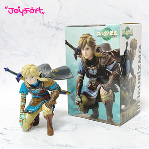 La Légende de Zelda : Larmes du Royaume - Statue de Link accroupi en PVC, figurine de collection, décoration périphérique de jeu - Product Image 1