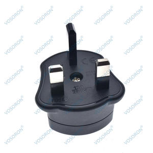 <span class=keywords><strong>Adaptateur</strong></span> de prise de voyage UK 3 broches avec fusible EU CN <span class=keywords><strong>Canada</strong></span> JP Thaïlande UK Prise de <span class=keywords><strong>courant</strong></span> AC en ABS 13A - Product Image 6