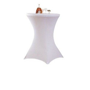 مفرش مائدة مطاطي أبيض صلب على الطراز الحديث ، مأدبة طويلة ، غطاء بيع بالجملة ، شريط طقم للاستخدام المنزلي - Product Image 4