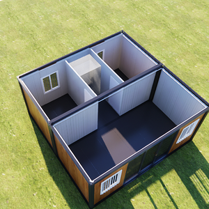 Maison conteneur durable à énergie solaire, mini-maison préfabriquée mobile avec panneaux solaires pour habitation, vacances, camping, bureau - Product Image 3